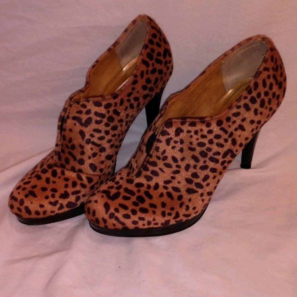 Style & Co. Leopard Heeled Shoes